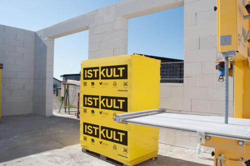 Газосиликатные блоки Istkult D600 625х250х100 перегородочные