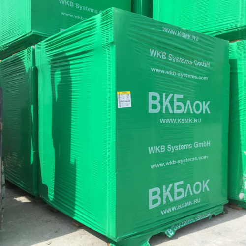 Газобетонные U-блоки (П-блоки) ВКБлок 500х250х250, D500