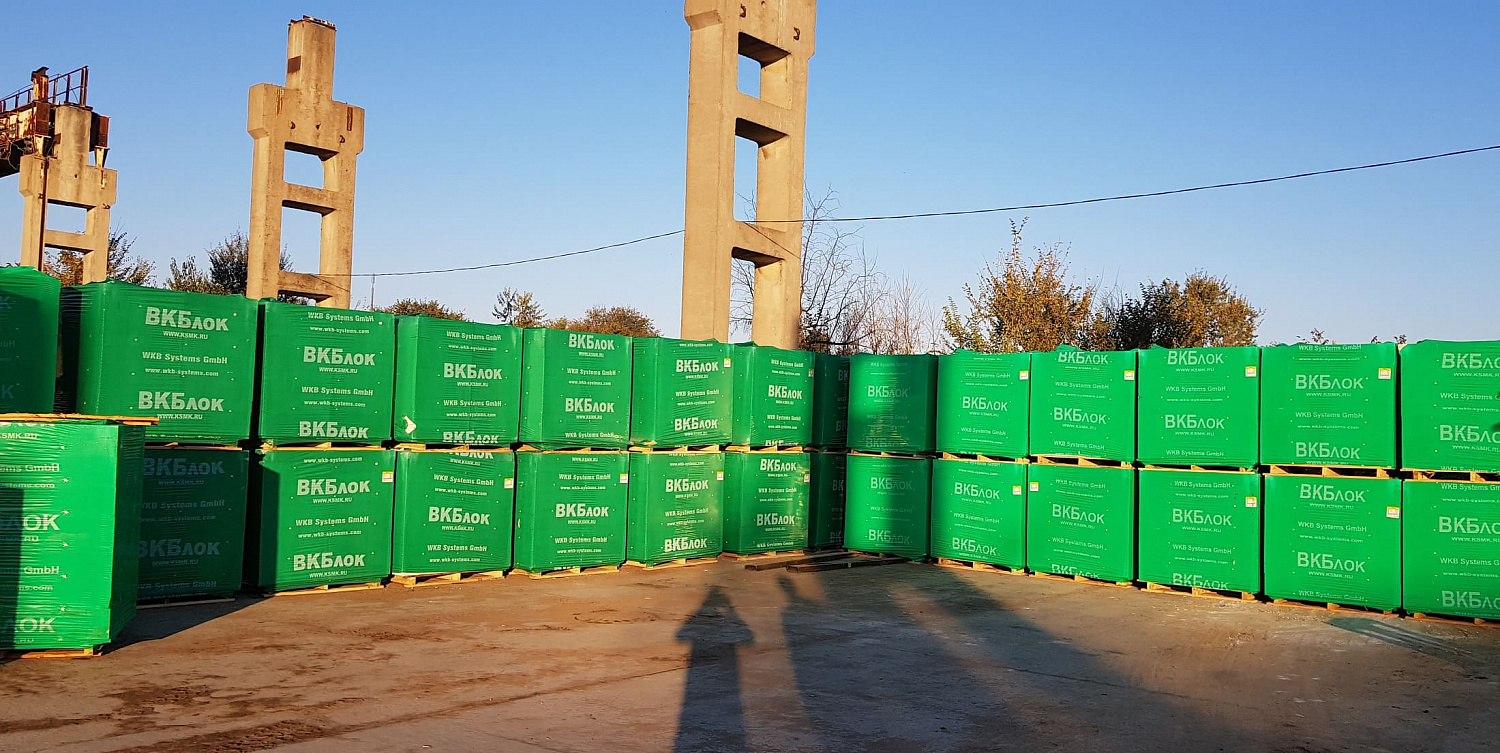 Газобетонные блоки ВКБлок D500 625х300х200 стеновые